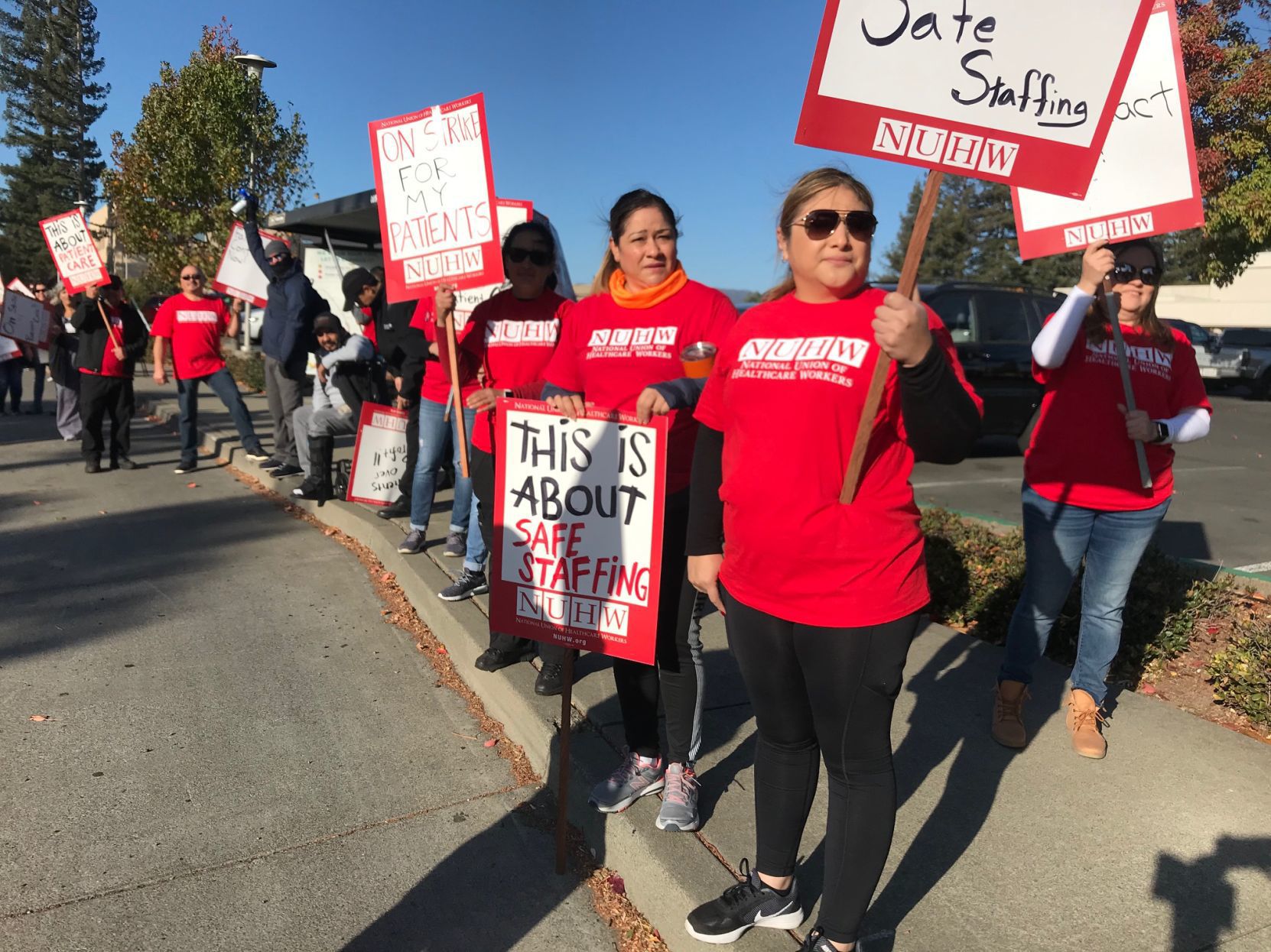 Queen of the Valley Medical Center strike 2019